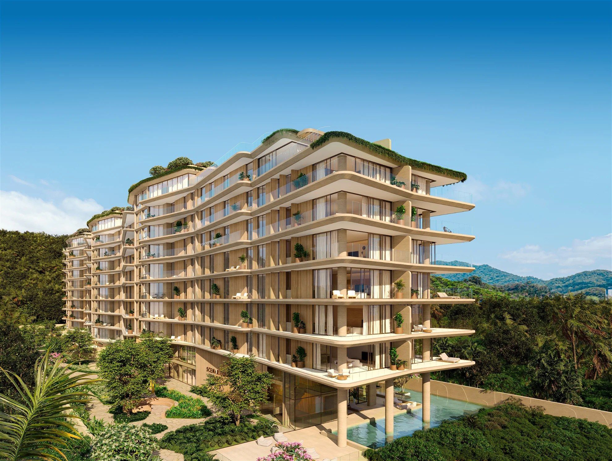 Scenarium Brava Norte · 189,67 m² de frente para o mar