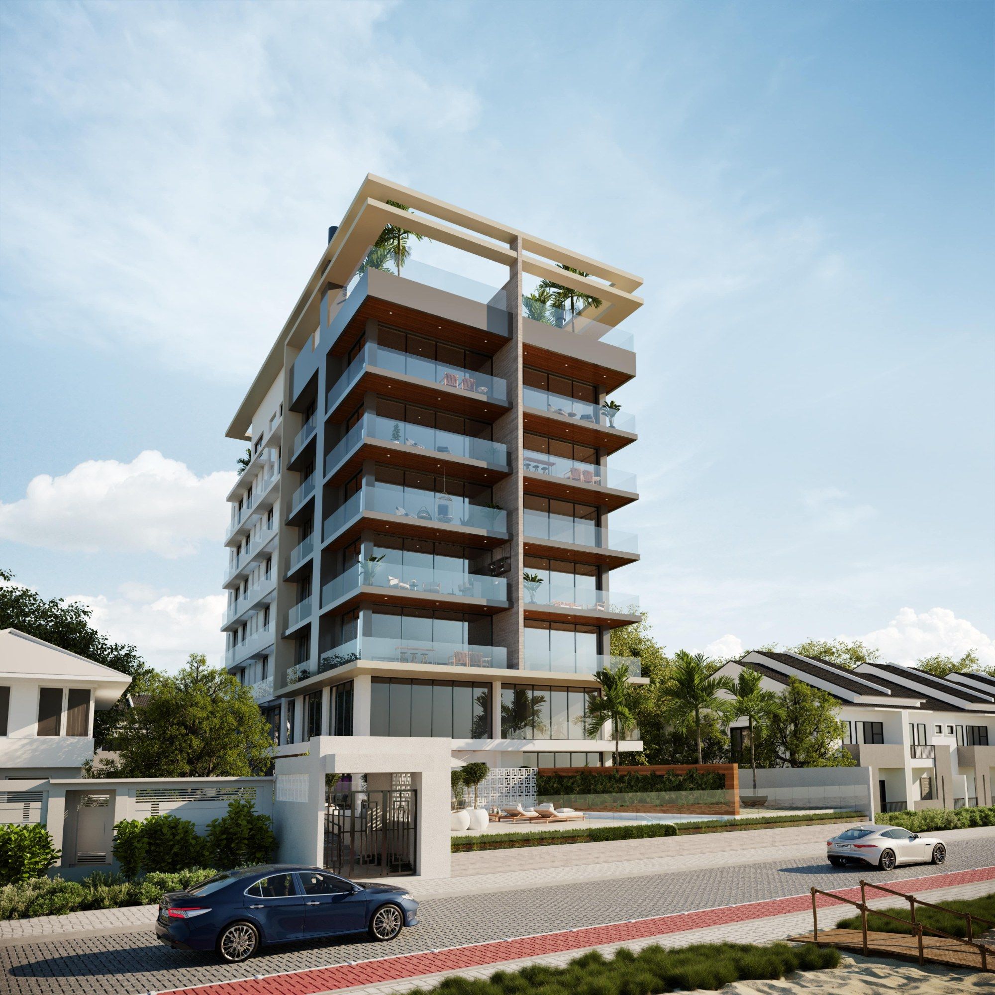 Bay House Residence · 226,07 m² de frente para o mar