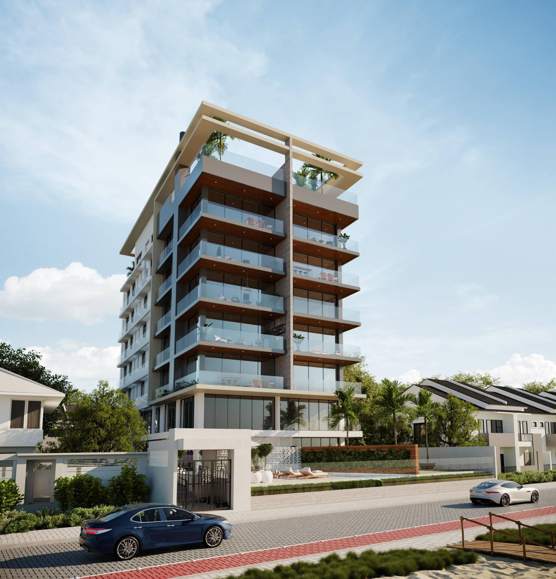 Bay House Residence · 226,07 m² de frente para o mar