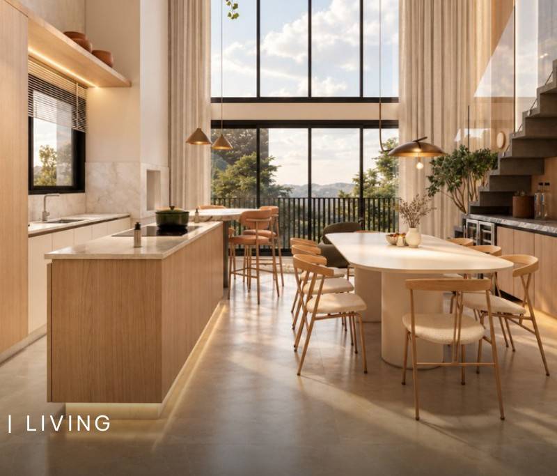 Vista Jardins · duplex de 172 m², 3 suítes, mobiliado